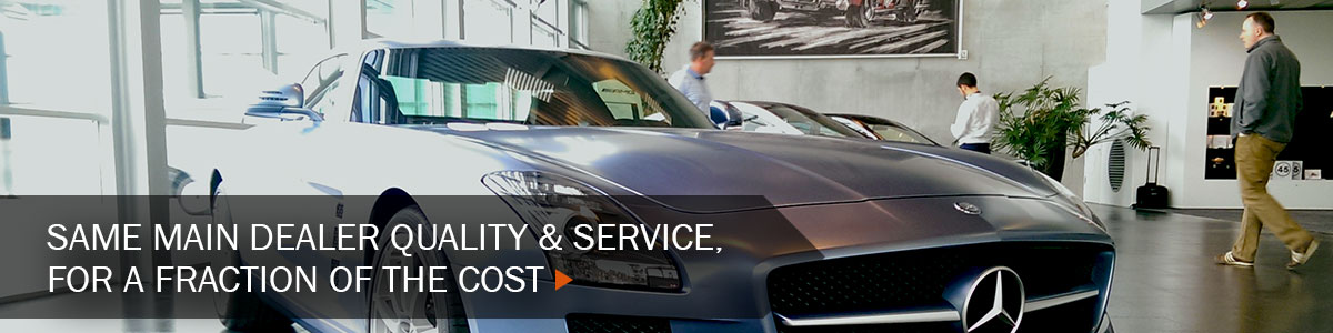 Independent Mercedes specialist with main dealer experience at a fraction of the cost!